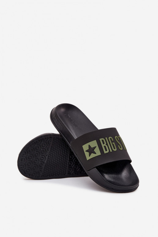 Men's Slippers Big Star SS174359 Black