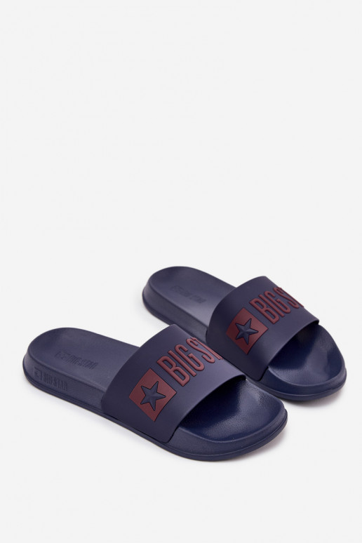 Men's Slippers Big Star SS174361 Navy