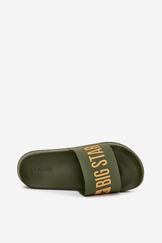 Men's Slippers Big Star SS174360 Green