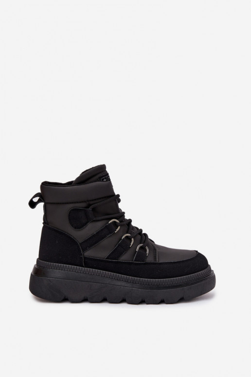 Women's Ankle Boots Platform Black Liorae