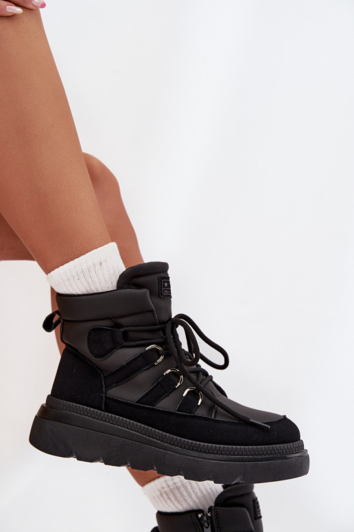 Women's Ankle Boots Platform Black Liorae