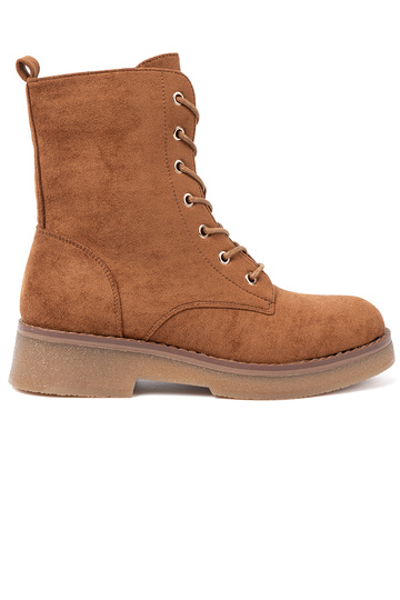 Comfortable shoes In kolorze karmeloInym on a flat sole 2