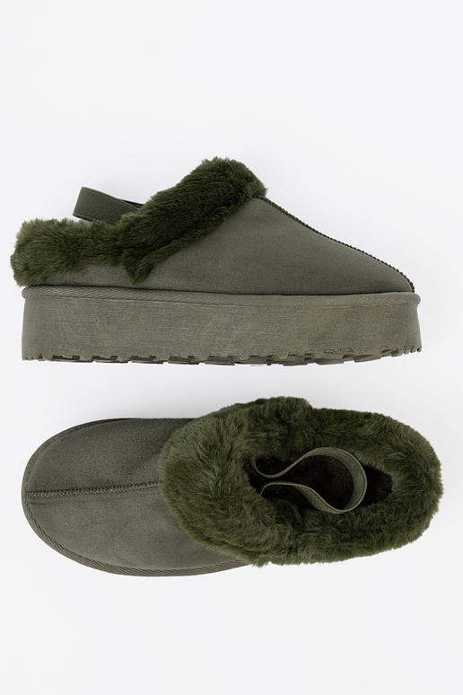 khaki colors shoes a'la INomens snoIn boots Inith fur