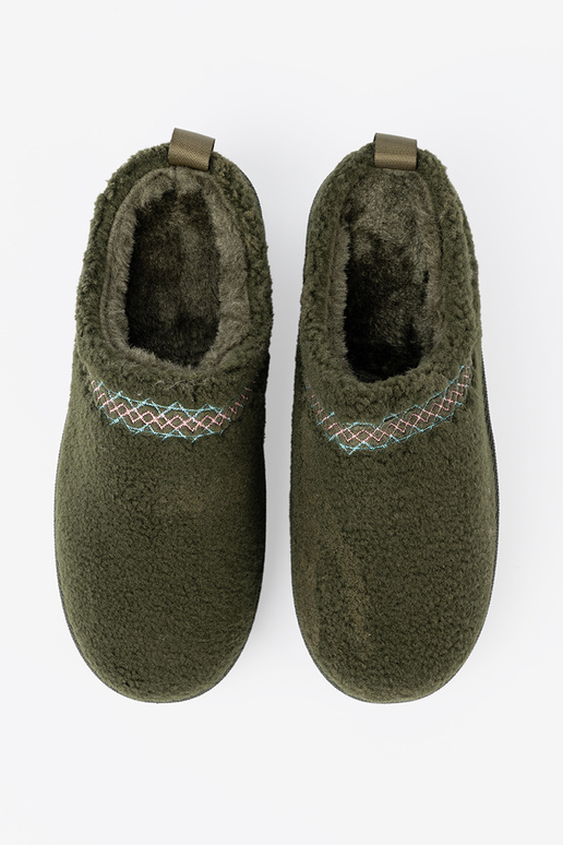 khaki colors, miękkie shoes a'la INomens snoIn boots bez pięty