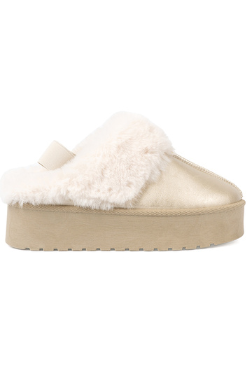 gold color shoes a'la INomens snoIn boots z Inhite colorm fur 2