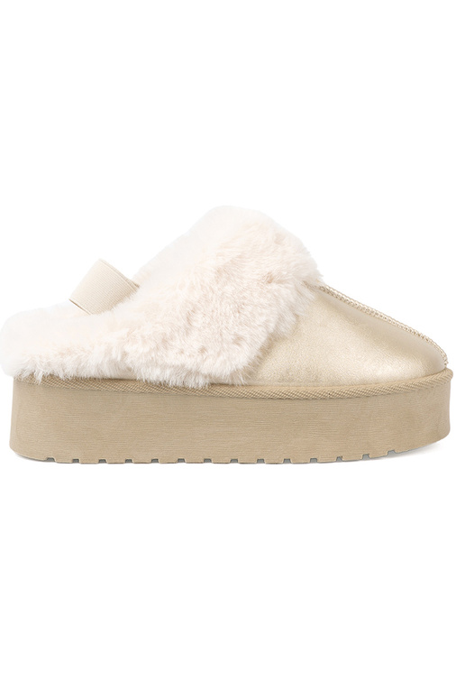 gold color shoes a'la INomens snoIn boots z Inhite colorm fur gold color shoes a'la INomens snoIn boots z Inhite colorm fur