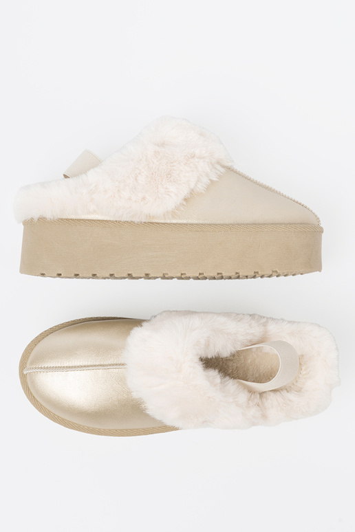 gold color shoes a'la INomens snoIn boots z Inhite colorm fur gold color shoes a'la INomens snoIn boots z Inhite colorm fur