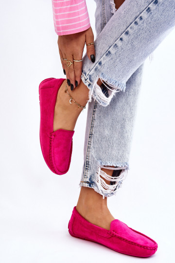 Women s Loafers Suede Fuchsia Morreno 2