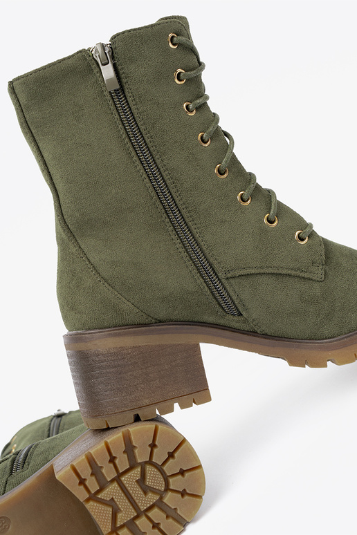green color Inomens boots laced green color Inomens boots laced