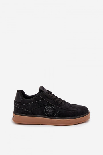 Men's Low Sneakers Big Star SS174019 HI-POLY SYSTEM Black 2