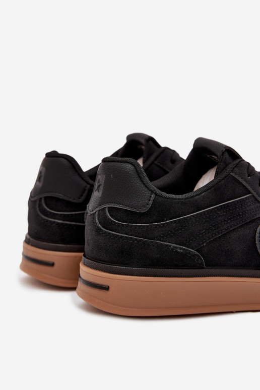 Men's Low Sneakers Big Star SS174019 HI-POLY SYSTEM Black