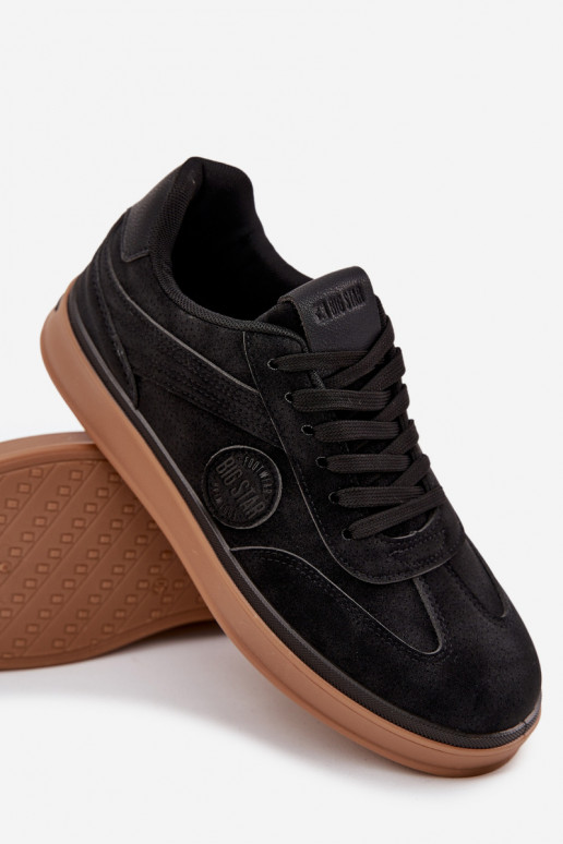 Men's Low Sneakers Big Star SS174019 HI-POLY SYSTEM Black