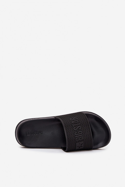 Men's Slippers On Foam Sole Big Star SS174356 Black