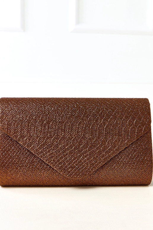 Brązowa torebka kopertowa Tacoma