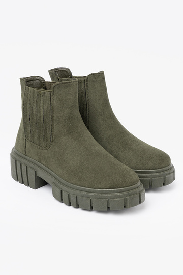 green color boots z flexiblemi InstaInkami