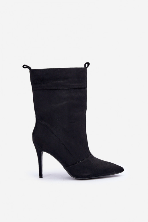 Black Stiletto Boots Ellinore
