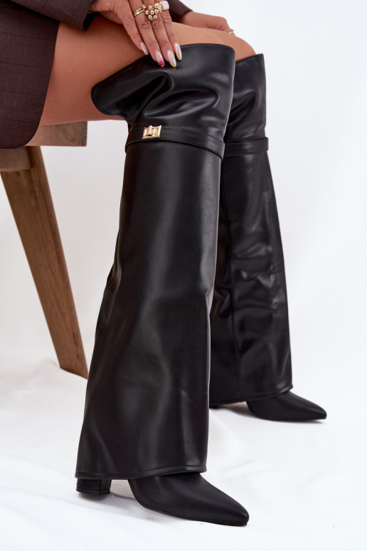  yiniętą Choleką  Obcas Słupek  Serelle