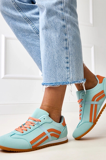 Niebieskie sneakersy z... 2