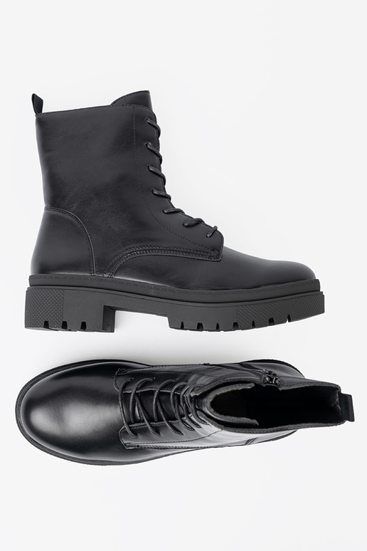 black laced Inomens boots