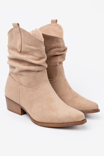 beige Inomens boots o klasycznym kroju
