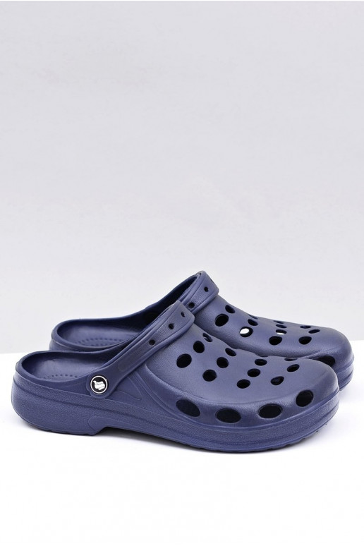 Men's Flip Flops Sandals Navy Blue