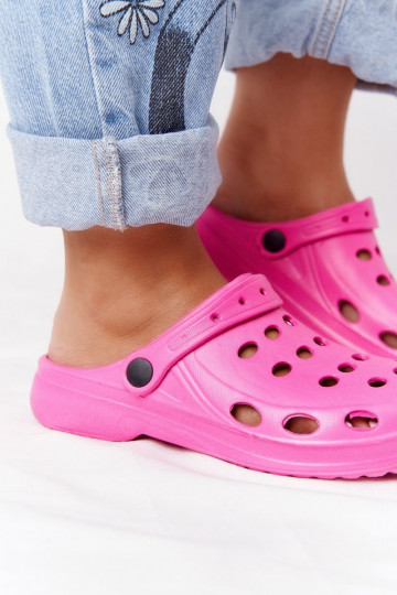Women's Pink Foam Flip Flops EVA Dots 2