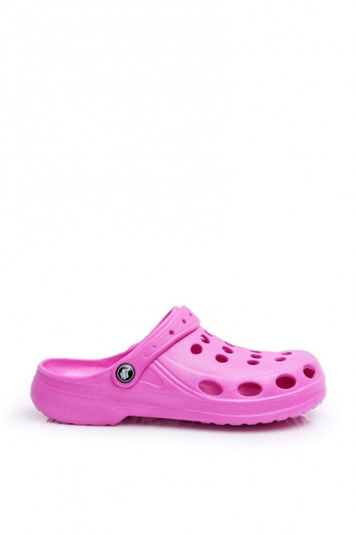 Women's Pink Foam Flip Flops EVA Dots