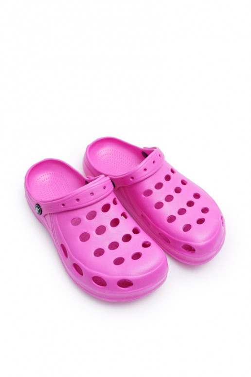 Women's Pink Foam Flip Flops EVA Dots