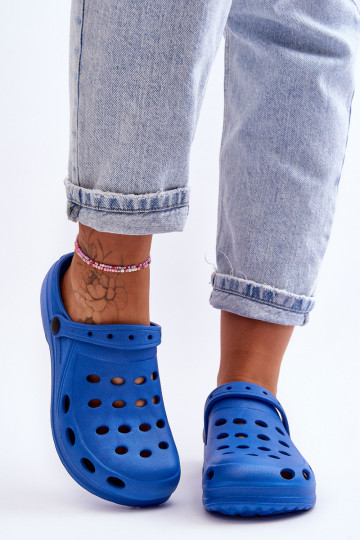Women's Slides Foam Blue Crocs EVA 2