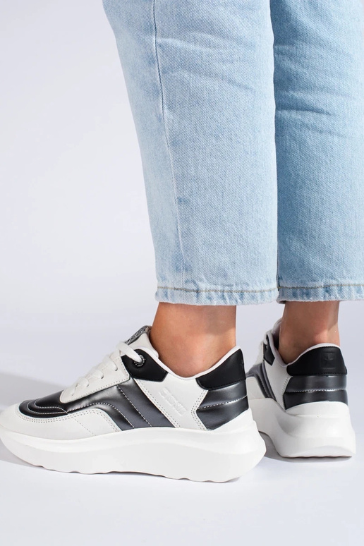 Białe sneakersy damskie BIG STAR II274335