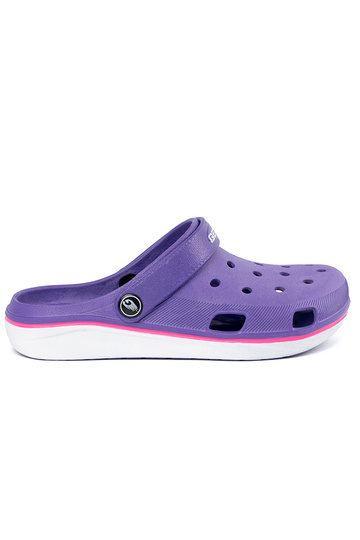 Purple shoes typu Crocs 2