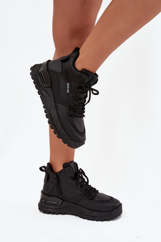 Women's Sports Shoes On Platform Big Star SS274509 Black