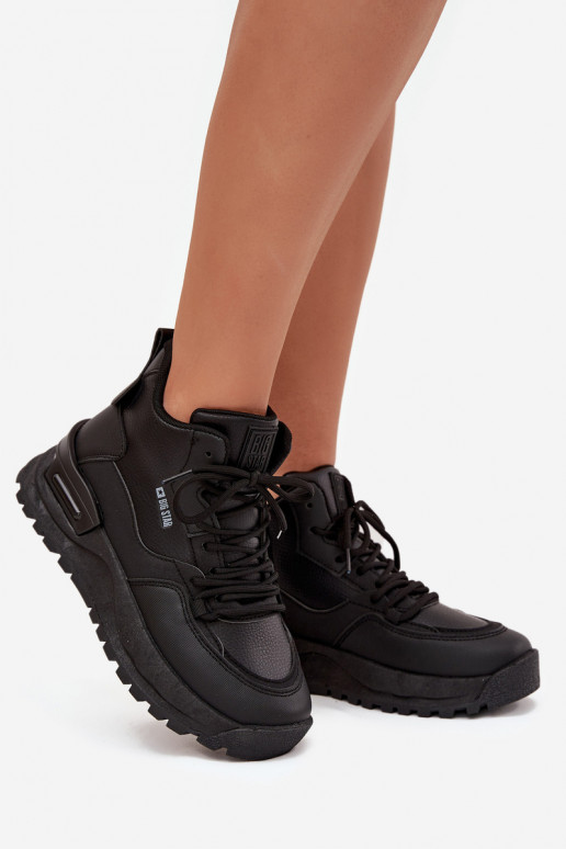 Women's Sports Shoes On Platform Big Star SS274509 Black