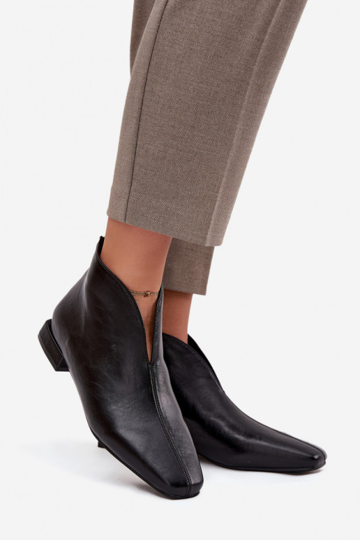 Women's ankle boots with delicate heels black Elvienne Women's ankle boots with delicate heels black Elvienne