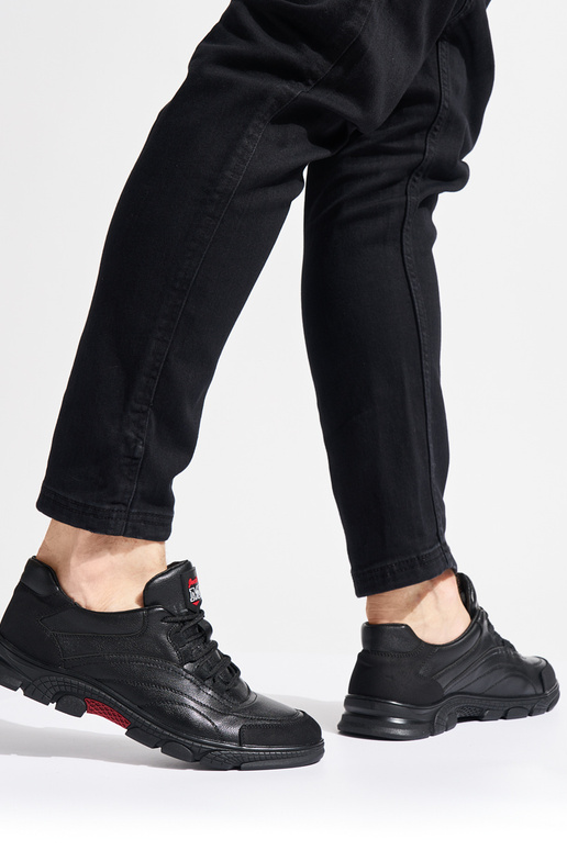 copy of black sports shoes mens