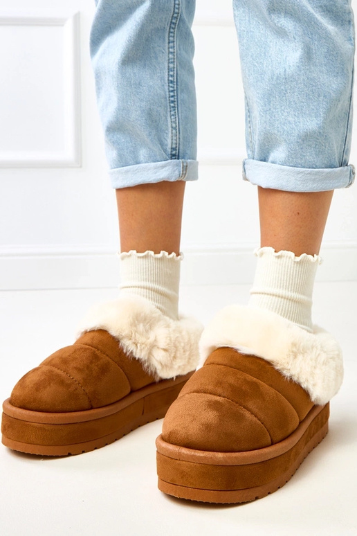 Brązowe krótkie śniegowce ocieplane... Brązowe krótkie śniegowce ocieplane...