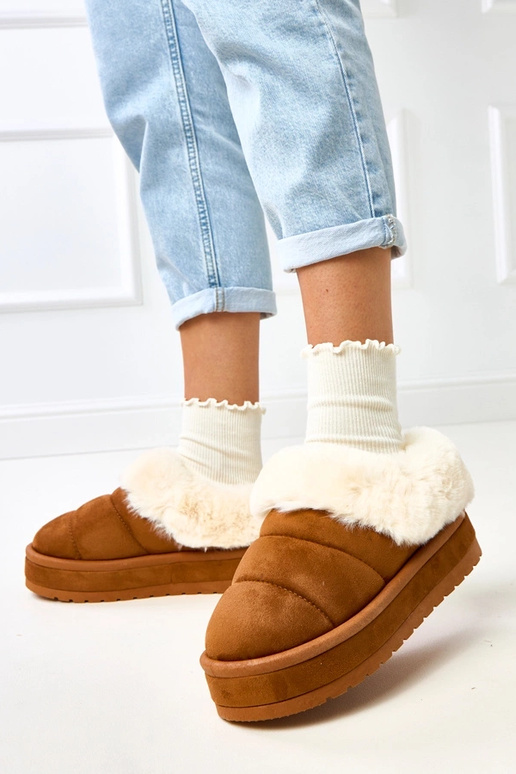 Brązowe krótkie śniegowce ocieplane... Brązowe krótkie śniegowce ocieplane...