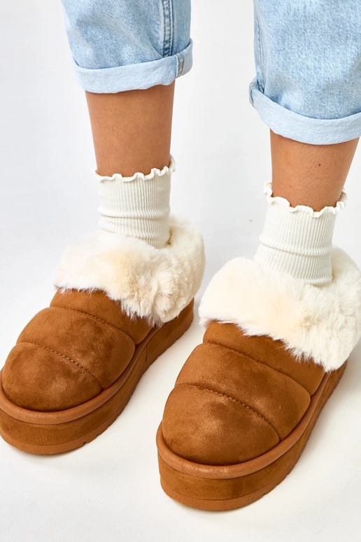 Brązowe krótkie śniegowce ocieplane... Brązowe krótkie śniegowce ocieplane...