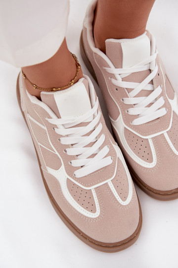 Low Women's Sneakers Beige Brenelle