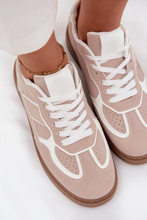 Low Women's Sneakers Beige Brenelle