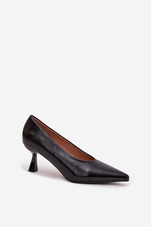 Patent leather high heels black Gavrielle Patent leather high heels black Gavrielle
