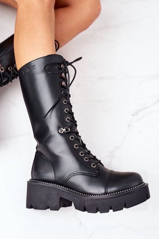 Insulated High Boots Big Star II274115 Black Insulated High Boots Big Star II274115 Black