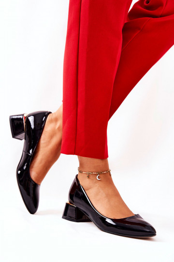 Patent leather pumps Lewski 3118 Black 2