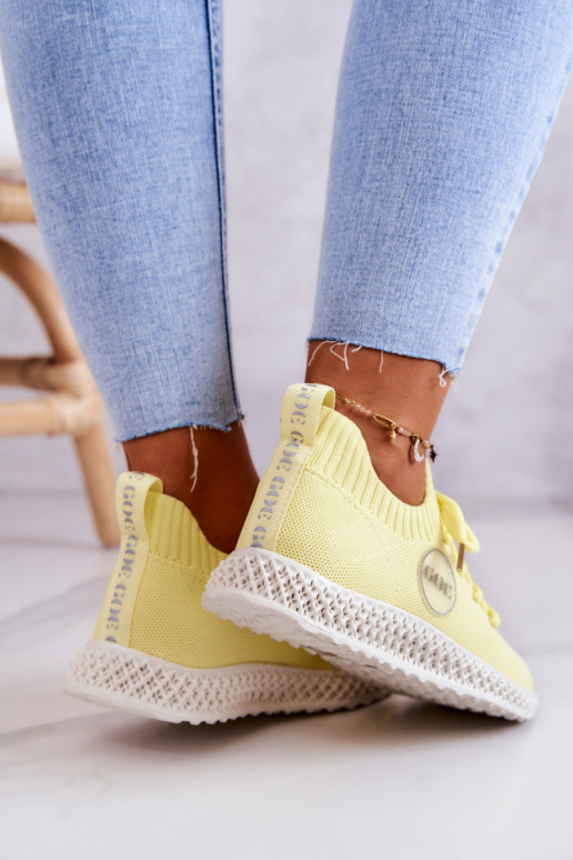 Women's Sport Shoes GOE JJ2N4150 Yellow Women's Sport Shoes GOE JJ2N4150 Yellow