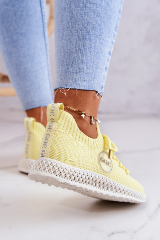 Women's Sport Shoes GOE JJ2N4150 Yellow Women's Sport Shoes GOE JJ2N4150 Yellow