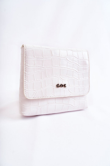 Leather Small Messenger Bag GOE ZNJ035 White 2