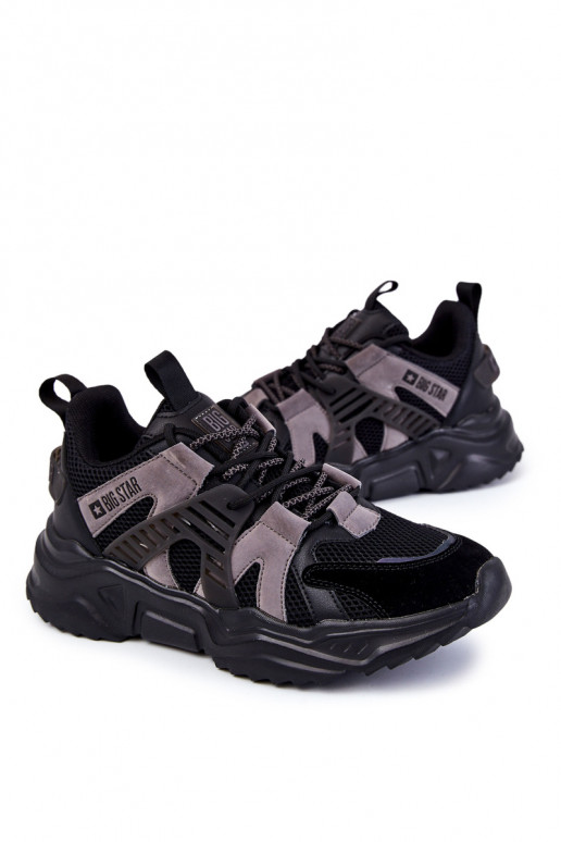 Light Men's Sports Shoes Big Star KK174054 Black