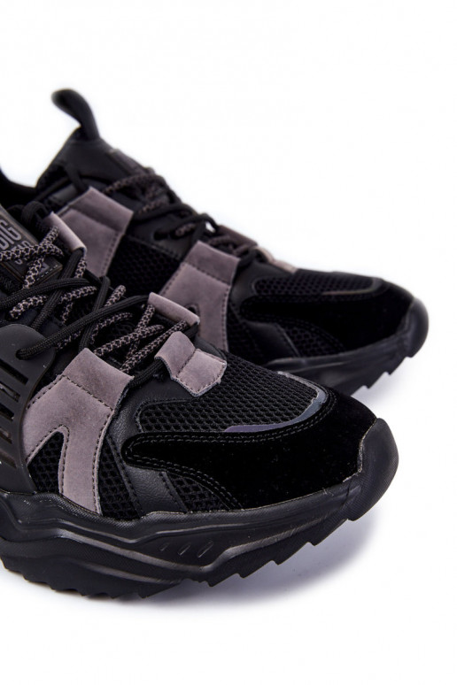 Light Men's Sports Shoes Big Star KK174054 Black