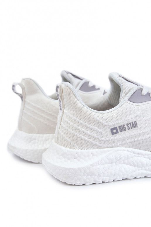 Light Men's Sports Shoes Big Star KK174017 White Light Men's Sports Shoes Big Star KK174017 White