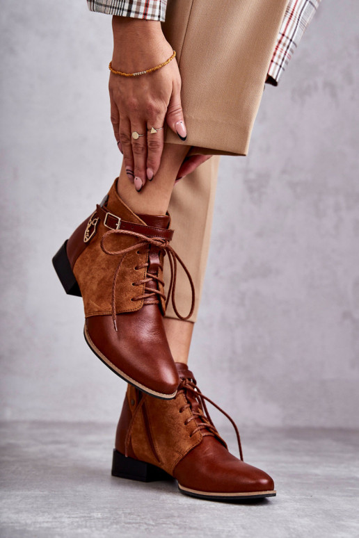 Women's Leather Boots Maciejka 5743A-29 Brown Women's Leather Boots Maciejka 5743A-29 Brown